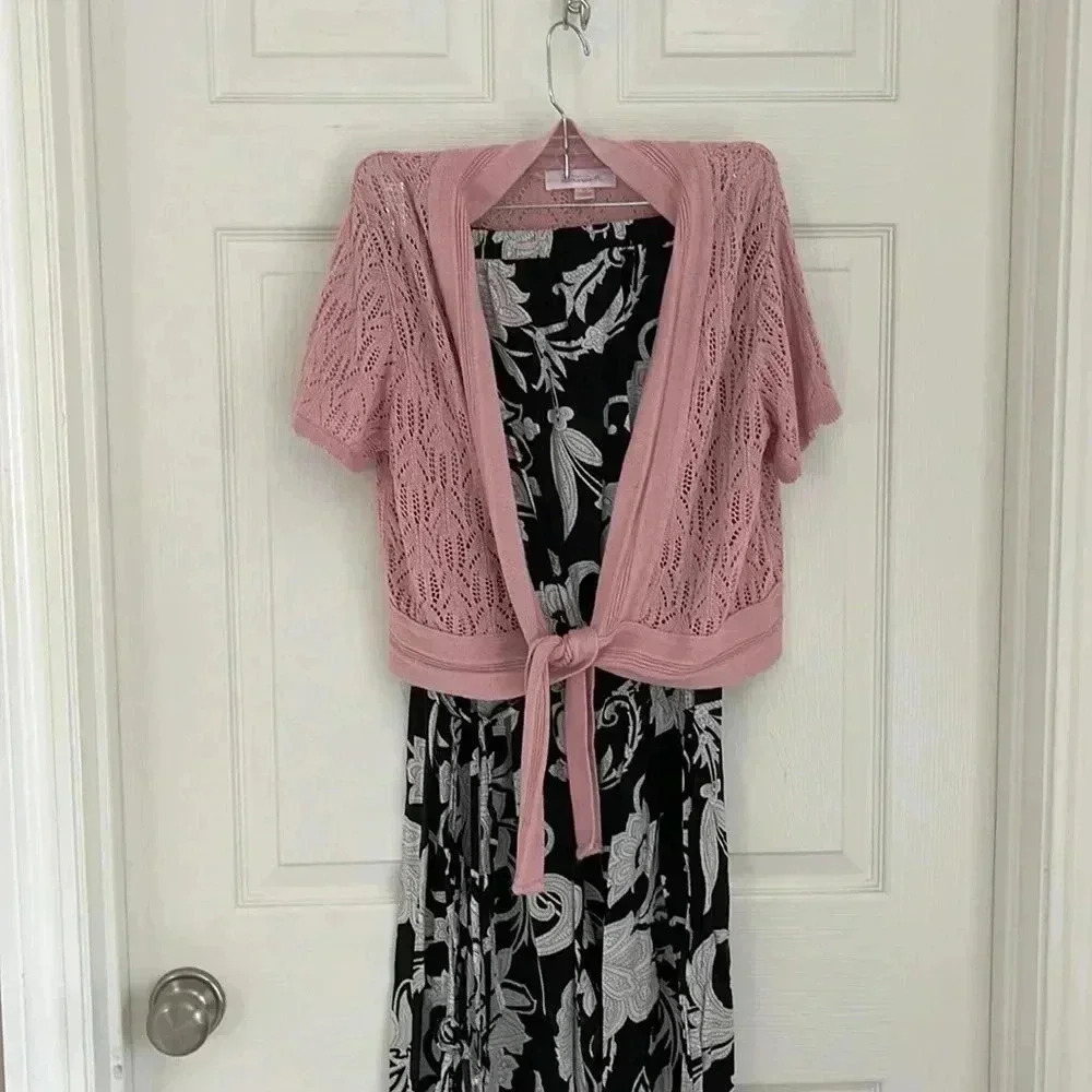 💛 Jumpsuit with matching cardigan - Picture 5 of 8